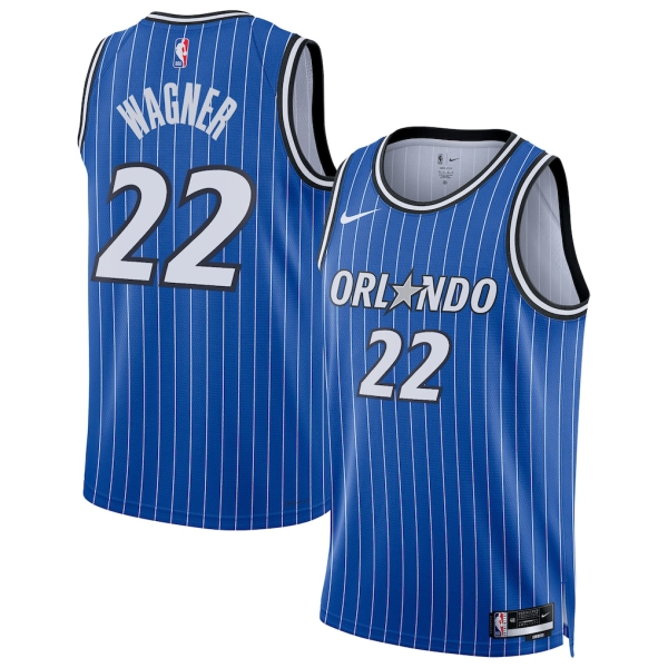 Orlando Magic Trikot Franz Wagner Nike 2025-26 Icon Edition Blau Swingman - Herren